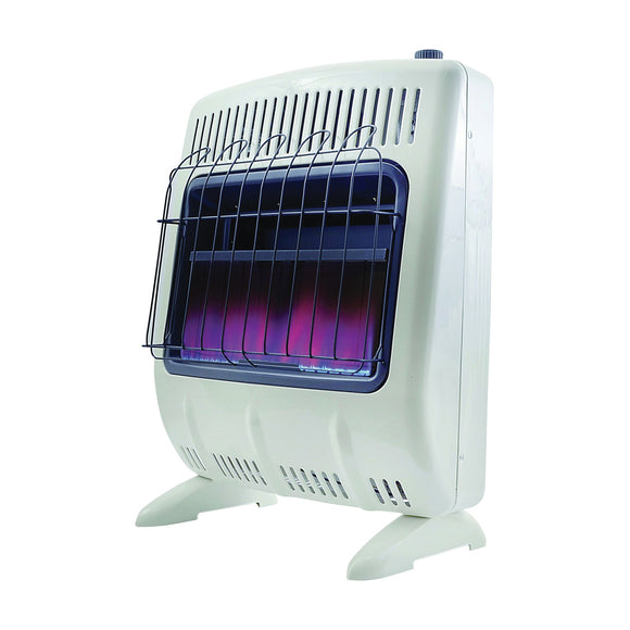 Mr. Heater F299731 Vent-Free Blue Flame Gas Heater, Natural Gas, 30000 Btu, 750 sq-ft Heating Area