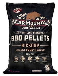 PELLET WOOD BBQ HICKORY 20LB  