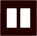 WALLPLATE 2G DECO POLY MID RB 