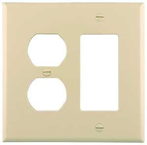 WALLPLATE DPLX/DECO LT ALM 2G 