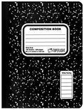 BOOK COMPOSITION MARBLED      