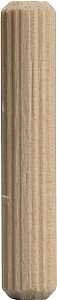 DOWEL PIN - FLUTED - 3/8" X 2"