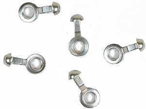 COUPLING NO 10 NICKEL PLATED  
