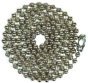 CHAIN BEAD W/CON NO 10 NPS 3FT