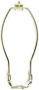 HARP 8INCH POLISHED BRASS     