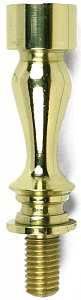 RISER SHADE 1-1/2IN SOLID BRS 