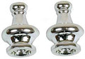 FINIAL PYRAMID 1-1/4IN NIC FIN
