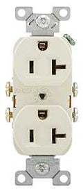 RECEPTACLE BULK LT ALMOND 20A 