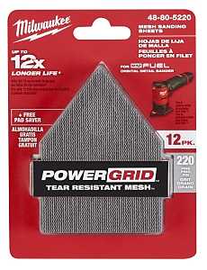 SHEET SANDING ORBIT MESH 220G 