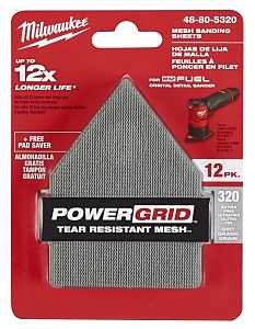 SHEET SANDING ORBIT MESH 320G 