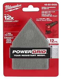 SHEET SANDING ORBIT MESH 400G 