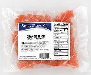 ORANGE SLICES BAG 11 OZ       