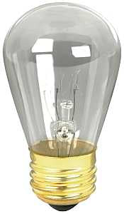BULB INCANDST S14 11W 130V 4PK