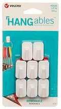HOOK WALL ADHESV MICRO WHT 8CT