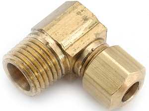 ELBOW BRASS CXMIPX 1/2X3/8    