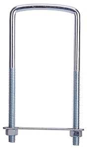 BOLT U SQUARE 3/8X3X7IN STEEL 
