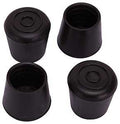 FURNITRE LEG TIP BLK 1-1/8 IN 