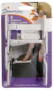 LATCH SAFETY ADH 8 CT 1X2X3IN 
