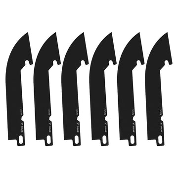True Swift Edge Series TRU-FMK-1011 Replacement Blade, 3-1/2 in L, Stainless Steel, Drop-Point, Plain, Straight Edge
