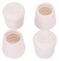 LEG TIP RUBBER 7/8 INCH WHITE 
