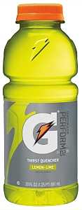 GATORADE LEMON/LIME 20 OZ     