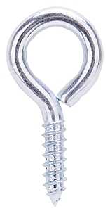EYE SCREW STL LG NO 0 ZINC    