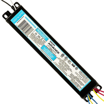 Philips Advance ICN2S110SC35I Fluorescent Ballast, 120/277 V, 60 W, 2-Lamp, F96T12