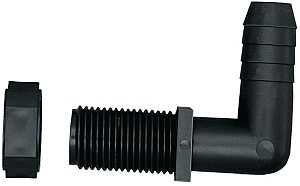 ELBOW POLY 3/8BARB X 11/16M UN