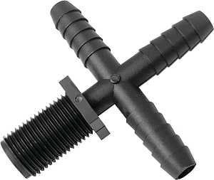 CROSS POLY 1/2BARBX11/16M UN  