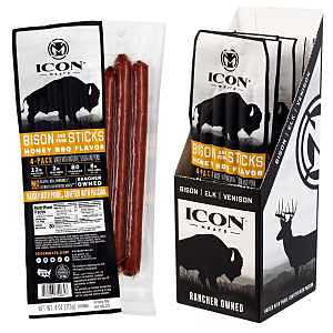 BISON STICK HONEY BARBEQUE 4OZ
