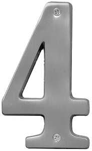 NUMBER HOUSE 4 SB 5IN SAT NKL 