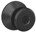 KNOB DR ENTRY CONTEMP MAT BLK 