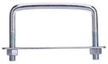 BOLT U SQUARE 3/8X4X3IN STEEL 
