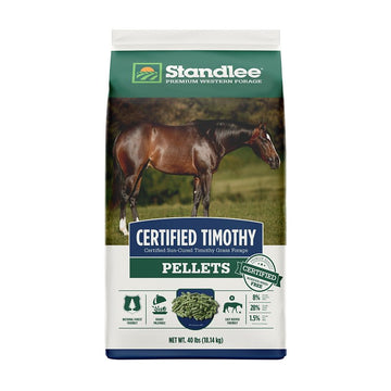 Standlee 1275-30111 Timothy Grass Feed, Pellet, 40 lb