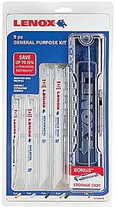 BLD SAW RECIP KIT PLB/ELEC 9PC