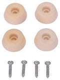 BUMPER SCREW RUBBER 1IN WHITE 