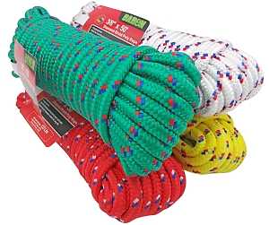 ROPE POLYP DMND BRD 3/8INX50FT