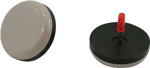 GLIDE FURNITURE 8PK 7/8IN GREY