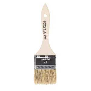 BRUSH CHIP WHITE BRISTLE 2IN  