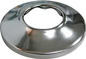 BATH FLANGE SHALLOW CHRM 1/2IN