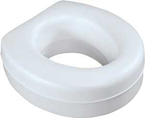 TOILET SEAT ELEVATED          