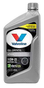 OIL MTR ADV FULL SYN 0W20 1QT 
