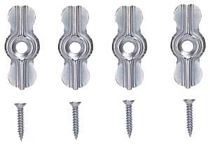 TURN BUTTON FULL 1-3/4IN ZINC 
