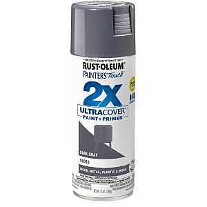 PAINT SPRAY GLO DARK GRAY 12OZ
