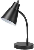 LAMP DESK FLEX A19 16.5IN BLK 