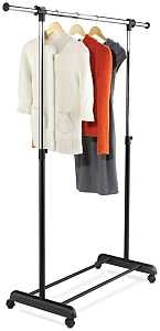 RACK GARMENT EXPAND CHRM/BLK  