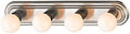 LIGHTBAR BATH 4LT 24IN BRS NIC