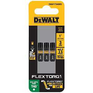 BIT DRIVER TORX T40 1 X 1/4IN 