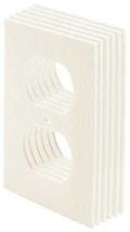 SEALER OUTLET PLATE FOAM WHITE