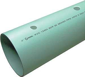 PIPE SEWER PVC SDR35 PERF 4X10